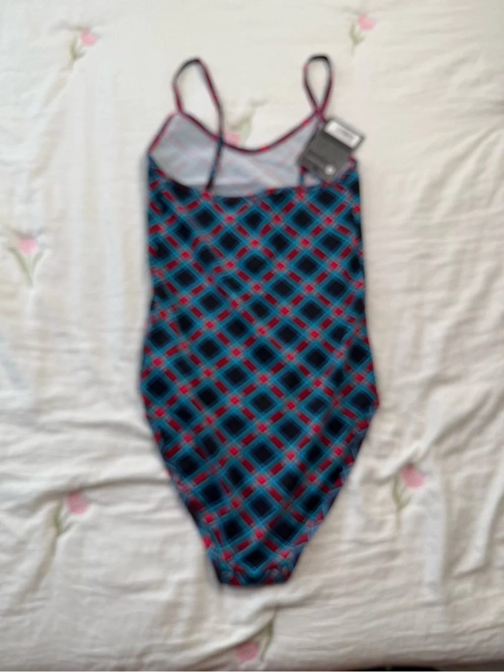 Preppy Plaid Print New ethika Bodysuit Fitted Tank Top